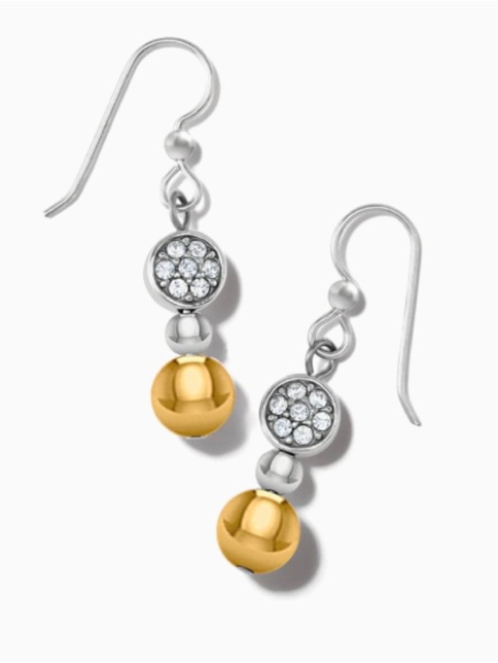 Brighton NWT Meridian Prime gold French wire earrings